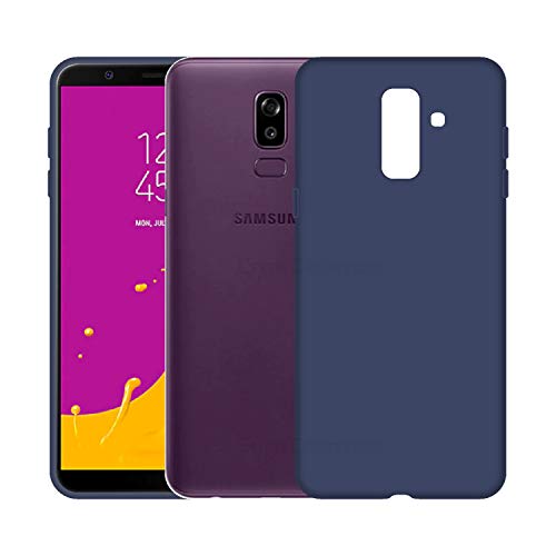 Image of Case Creation Luxurious OG Series for Samsung Galaxy On8 Case Cover,Anti-Dirty Slim Case Frosted Matte Cute Candy TPU Raised Bezel (Splash of Color) Back Cover for Samsung On8 -Navy Blue