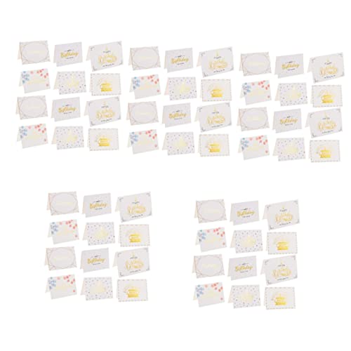 EXCEART 300 Pçs Cartão De Aniversário Cartões De Convite De Aniversário Cartões De Agradecimento De
