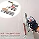 3 Stück Glättekelle, Profi Edelstahl Glättkelle, Set mit Putzkellen, Glättekelle ohne Zahnung, Premium Glättekelle Rostfreie mit Softgriff, Glättscheibe Traufel mit Ergonomisch Griff, Glätter