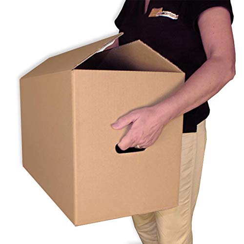 Pack 60 cajas de Cartón simple. - 630x300x350mm - Caja para envío, mudanza y almacenaje - Ultraresistentes