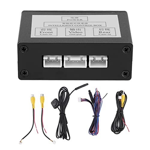 Image of Car Parking Camera Converter Video Switch Control Box Front Rear View Adapter 16V Auto Channel Switching Module for Reverse System DC12V Output