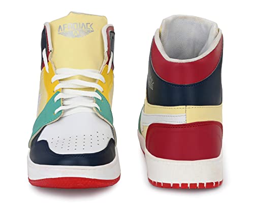 Image of AFROJACK Mens Casual Shoes | Sneaker Boots | Lace up | Lightweight Shoes m880