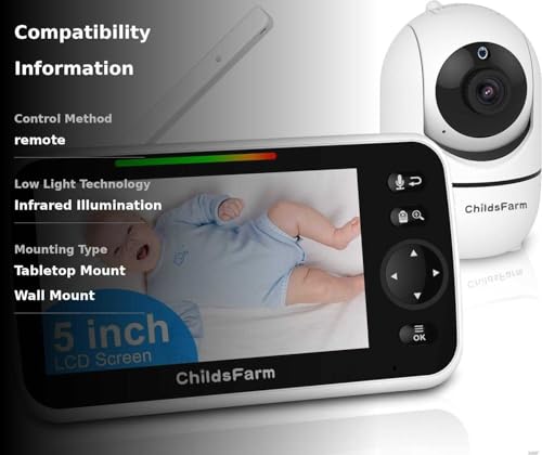 ChildsFarm Video Baby Monitor の商品画像 2
