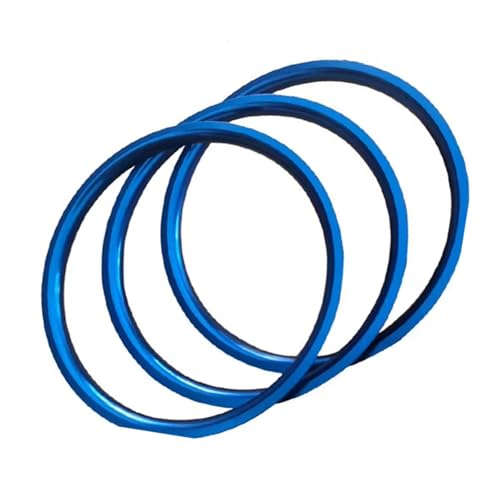 �ԓ��A�N�Z�T���[ Compatible With Mazda 2 For MX-5 For CX-3 RF ND �J�[�G�A�R���pAC�x���g�A�E�g���b�g�����O�g�����J�o�[ �C���e���A�A�N�Z�T���[(Blue,Outlet ring)