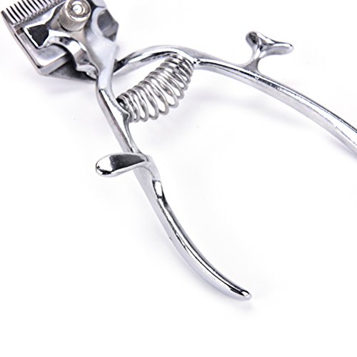 1 Pcs Old Fashion Manual Clipper Haircut Hand Push Low Noise Non-Electric Hair Cutter by Team-Management - Thumbnail 4