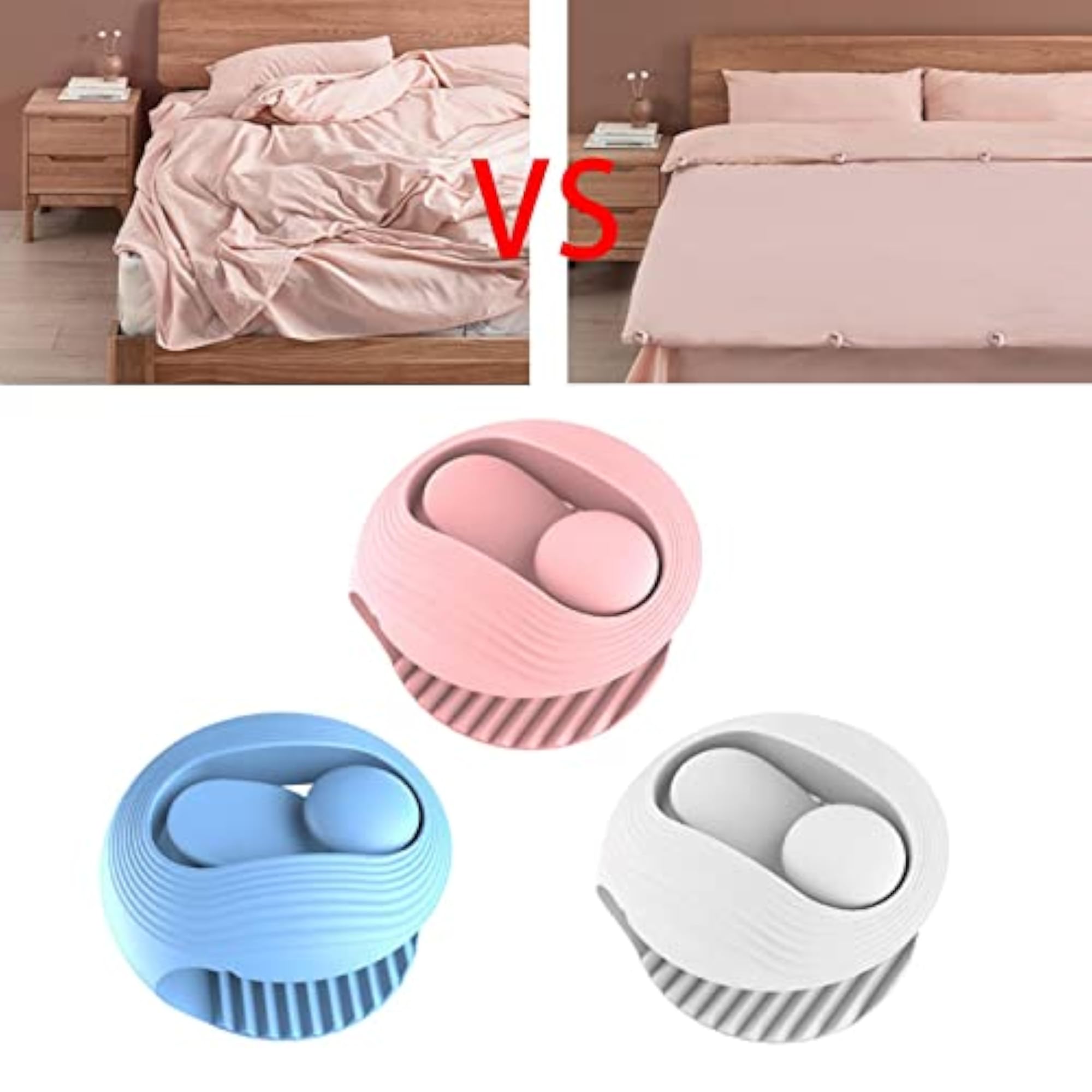 10 PCS Cover Clips, Non-Slip Bed Sheet Fasteners, Blue