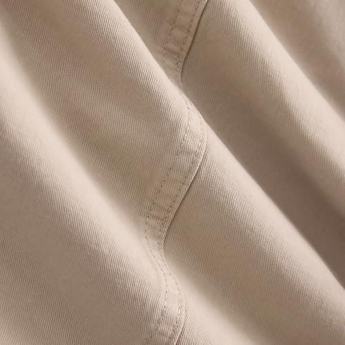Everlane Women's Seamed Wide-Leg Pant | OCS Organic Cotton Linen Blend High-Rise Wide-Leg Trouser - Trench Coat Khaki 12R by Everlane - Used condition - Image 5