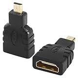 Transmisión HD: el convertidor micro HDMI soporta tecnología 3D/4K, canal de retorno de audio, resolución Full HD de 1440p y 1080p, y canal Ethernet. Transmisión sin barreras de video HD