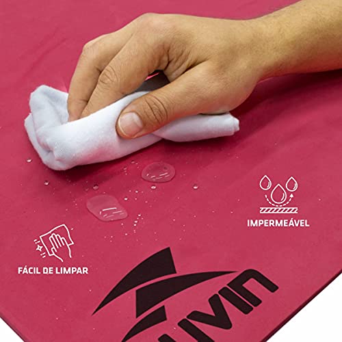 Tapete Para Yoga em EVA Muvin Basics - Tamanho 180cm x 60cm x 0,5cm - Indicado Para Iniciantes - Col