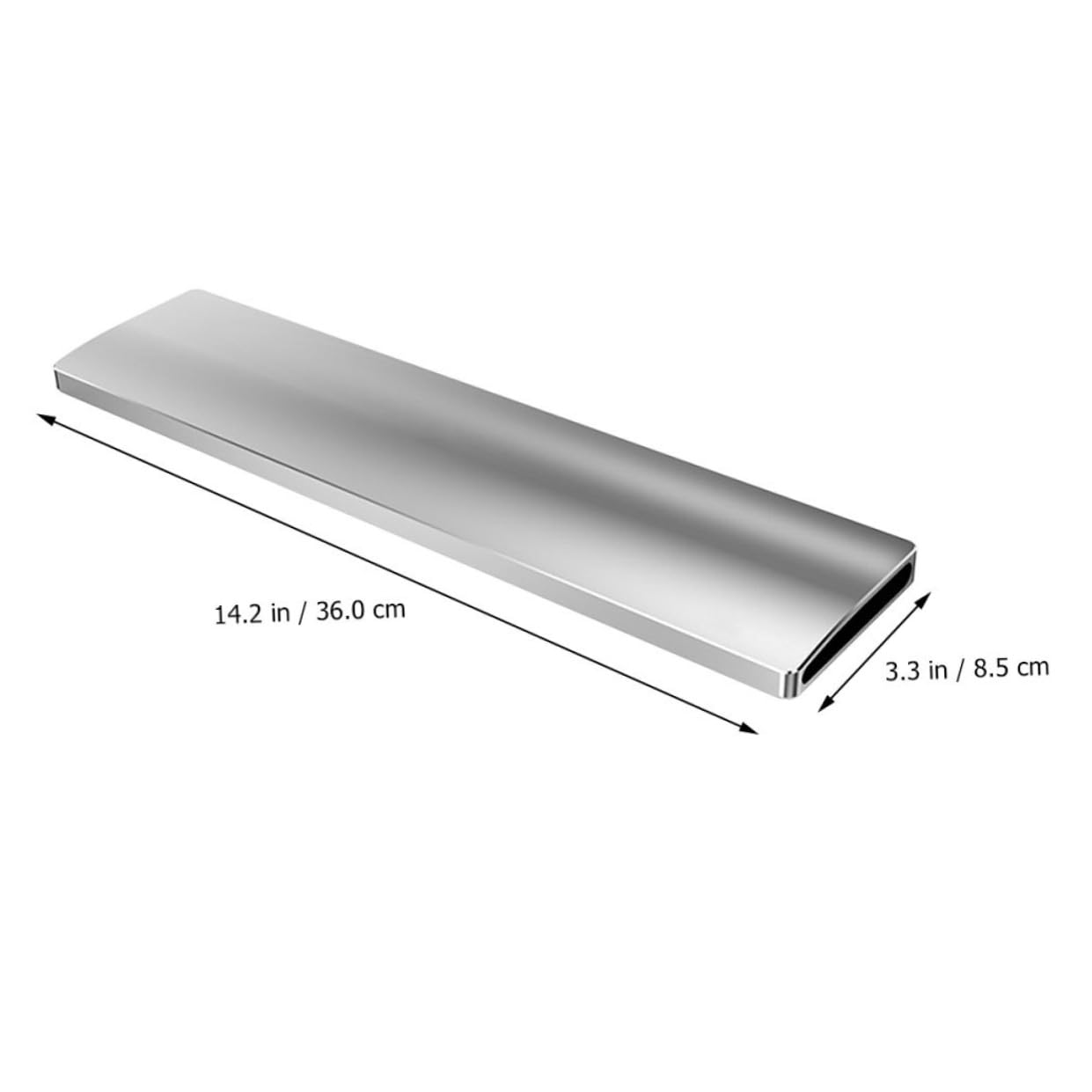 Handgelenkauflage für Mechanische Tastatur, 87 Tasten, Aluminiumlegierung