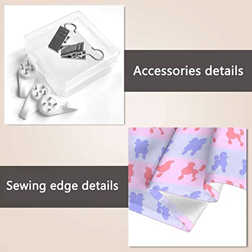 Vucemi Purple Poodle Polka Dot Printed Tapestry Aesthetic Tapestrys Wall Hanging Tapestries Home Decor For Living Room Bedroom Dorm - 90 X 60'' #TOP7