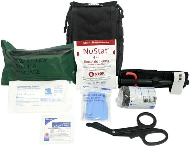 First Aid Only Patrol Trauma Kit Black - Advanced
