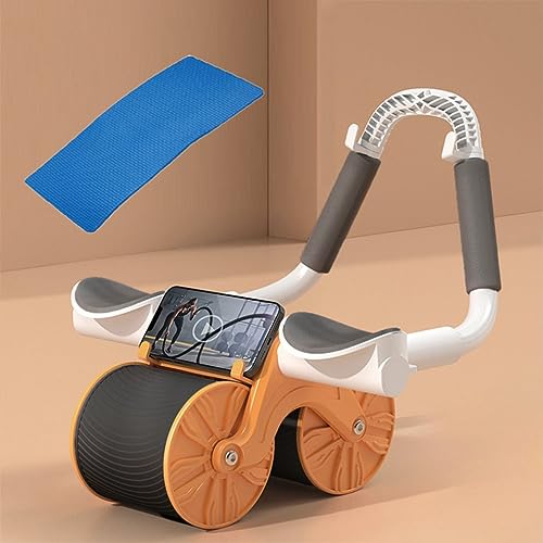 Rueda abdominal automática del rebote，Rueda del rodillo del la fuerza casera de la aptitud que entrena las herramientas multifuncionales del gimnasio