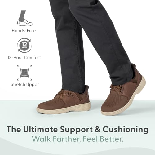 Orthofeet Men's Orthopedic Siron Hands-Free Casual Shoe2