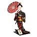 NUOBESTY Giapponese GEISHA KIMONO DOLLA ASIAN KIMONO Bambola Asiatica Bambola Oriental Collection Figurine Decoration Red Red