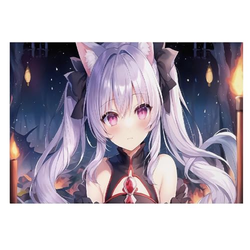 Pósteres de anime para decoración de sala de estar con diseños animados LIAZLIUT de 40x60 cm