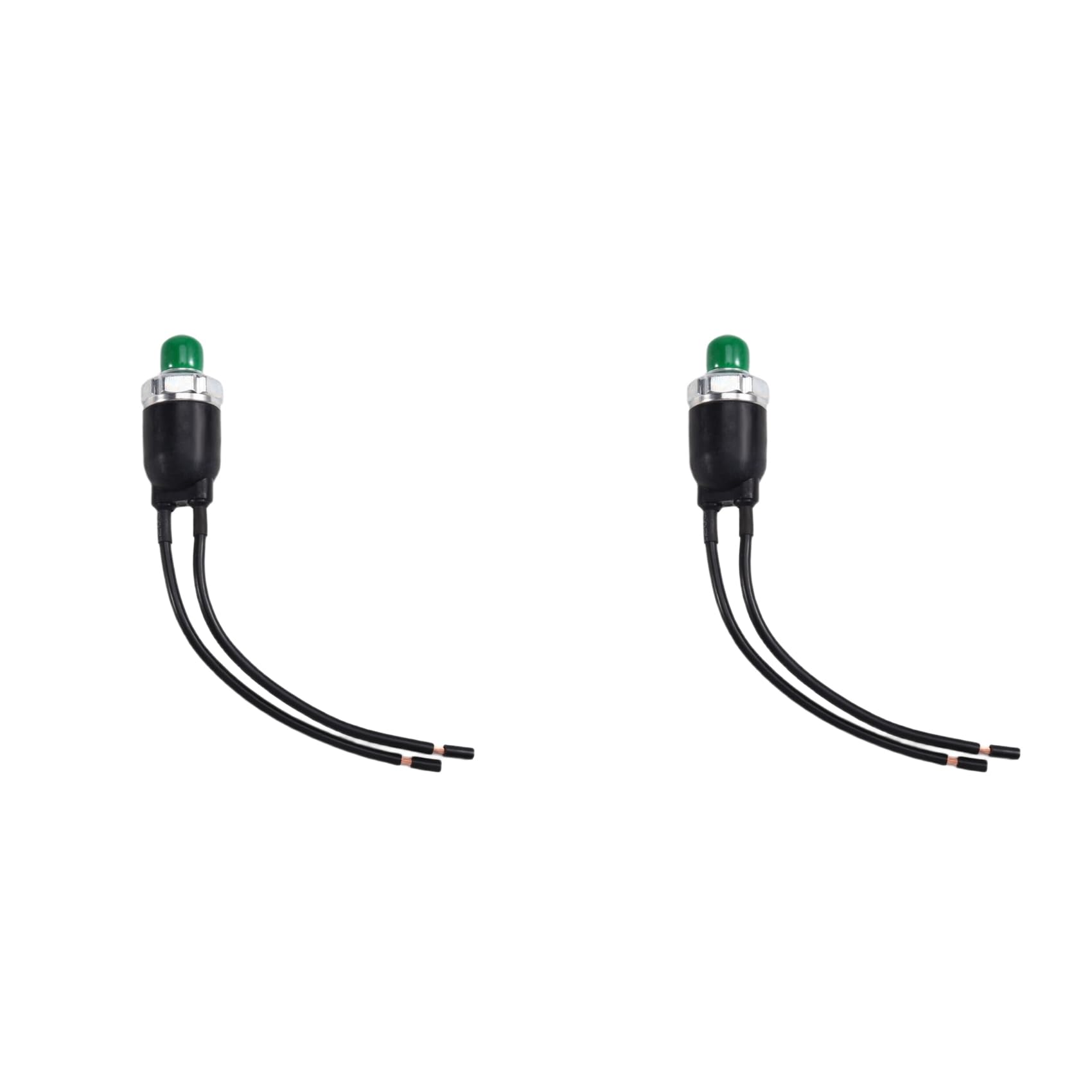 Jnchdghwa 2X Air Compressor Pressure Switch with 12AWG Wires 12V 20A 1/4 NPT, 70-100PSI