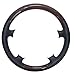 Produktbild Schwarz Leder Braun Holz Lenkradbezug Lenkrad Abdeckung 1998-2005 W220 S-Klasse S280 S320 S430 S500 S600 W215 C215 CL-Klasse CL500 CL600 CL55AMG