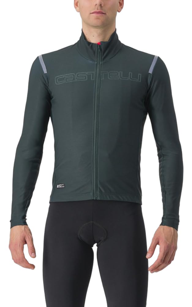 CASTELLI 4520515-303 WSZYSTKO NANO RoS JRSY MĘSKA Kurtka ROVER GREEN Rozmiar L