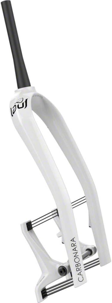 Lauf Carbonara Fat Bike Suspension Fork 60mm Travel Carbon/Full Gloss White Light
