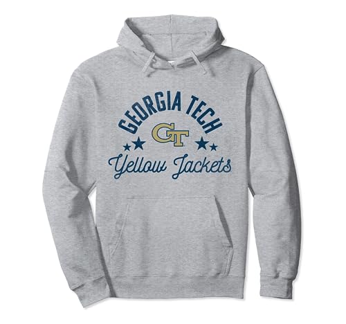 Georgia Tech Yellow Jackets Logo Pullover Hoodie