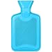 ACWOO Wärmflasche Ohne Bezug, Mini Wärmflasche 1L, Thermoplast Wärmeflasche Sichere und Haltbare Naturkautschuk Bettflasche, Hot Water Bottle für Kinder und Frauen Erwachsene Wärmflaschen Geschenke
