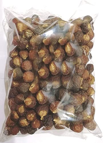 Image of 100% Natural soap nut 1kg Aritha /Reetha /Ritha /Soapnuts, poonthikottai (Sapindus Mukorossi) For Silky & Smooth Hairs