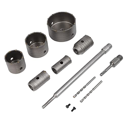 Set de sierras de corona para concreto de carburo cementado miniatura 5