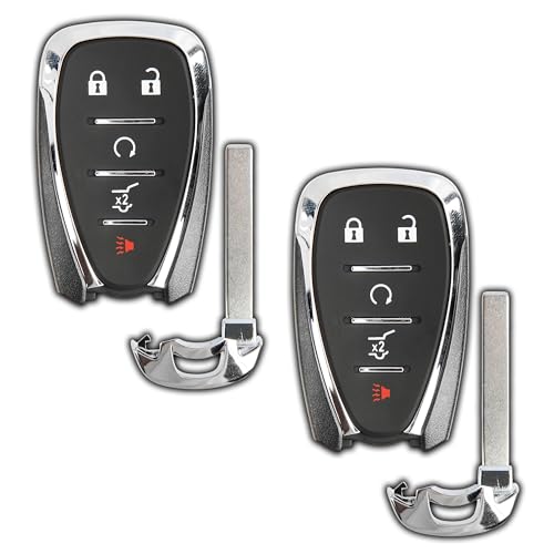Clé HYQ4EA Chevrolet perdue ? Remplacez-la avec ce lot de 2 télécommandes pour SUV