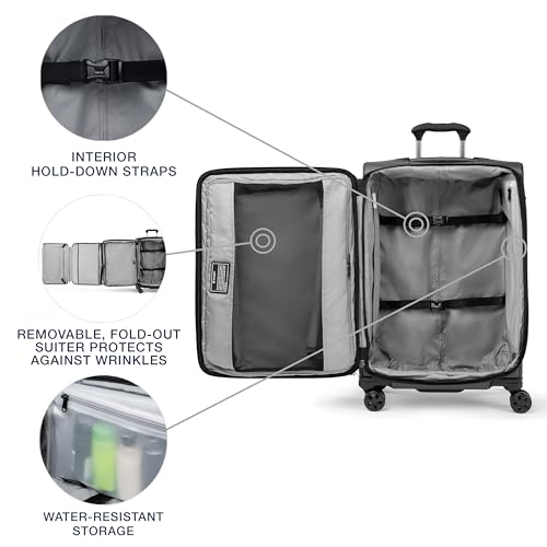 Travelpro Crew Classic 25-Inch Checked Spinner