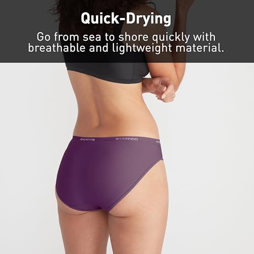 Image of ExOfficio Women's Give-N-Go 2.0 Bikini Cut Brief 2-Pack - Breathable Durable Easy Care Travel Underwear