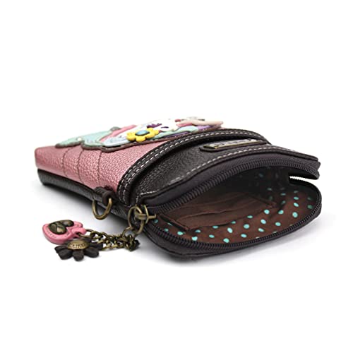 Chala Handbags Unicorn Cellphone Crossbody Handbag - Unicorn Lover Collector- Pink Purse4