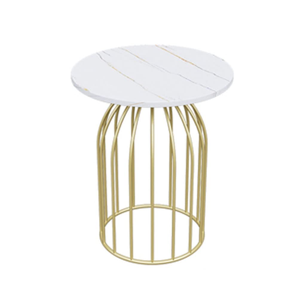 Petite table basse marbre ronde TUSUOD, le mobilier de salon au design prestigieux
