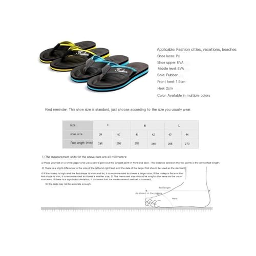 Sandals, Men's Clip-On Sandals - Outdoor Beach Flip Flops with Non-Slip Rubber Sole Shower Shoes2