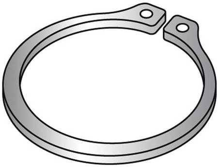 Fabory U36000.018.0001 Retaining Ring, Exter, 3/16 in Shaft, Pk50