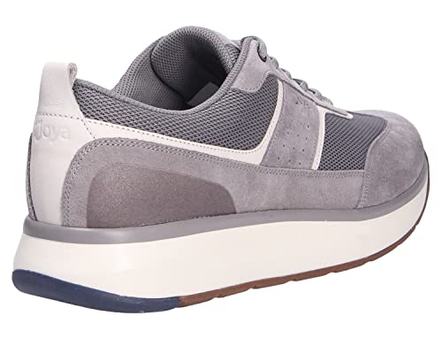 JOYA David II Men's Grey Leather Casual3