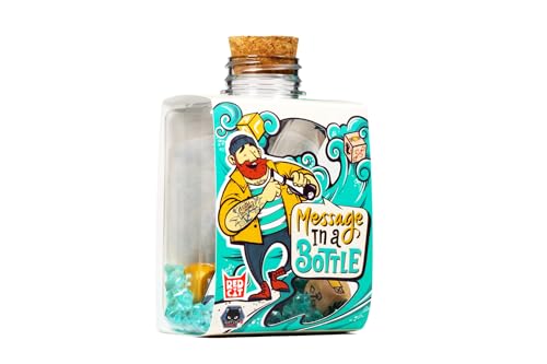 Message in a Bottle by Alley Cat Games | Ages 8+ | 2-6 Players | Fast-Paced Dice Shaking Vocabulary Challenge for Family Game Night by Alley Cat Games - Used condition - US$7.98