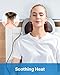RENPHO Shiatsu Massagegerät mit Fernbedienung, Massagekissen mit Wärmefunktion, Rückenmassagegerät mit 2 Intensitäten, Massagegerät fur Rücken Nacken, mit Timer, Geschenke für Frauen, Männer