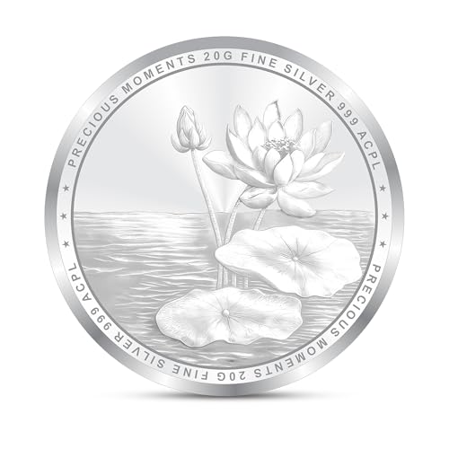 Image of Precious Moments Swan 20 Gram Silver Coin with Gift Box | BIS Hallmarked 999 Pure Silver | Perfect for Gifting & Festive Occasions by ACPL