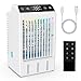 Climatizzatore portatile, condizionatore d'aria senza tubo di scarico, mini condizionatore d'aria con spray e luce notturna colorata, condizionatori mobili per casa, ufficio, campeggio