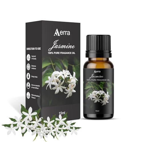 Image of Aerra Jasmine Fragrance Oil 15ml | Candles, Soaps & Diffuser |