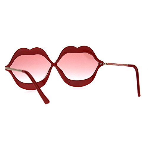 PASTL Lip Shape Sunglasses Lips Kiss Womens Cute Fashion Shades UV 4003