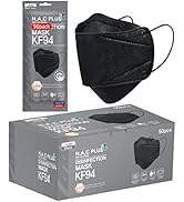 H.A.C PLUS KF94 face mask , Made in Korea [English package],50 Co...