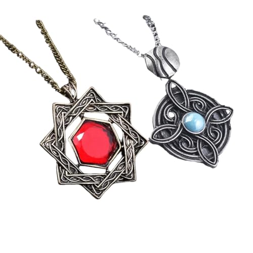 Collier amulette de Mara Dark Brotherhood en métal pour Cosplay