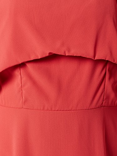 Image of Miss Chase Women's Pink Off Shoulder Midi Skater Dress