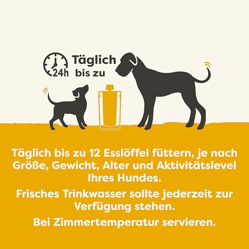 Applaws Taste Toppers 100% natürliche Hundefutter Topper, Hühnerbrühe für trockene Hundefutter 6 x 200g Beutel