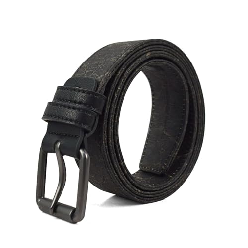 DOSHI Vegan Leather Belt for Men - 1 1/2