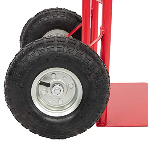 Carretilla para escaleras capacidad 150kg rojo miniatura 4