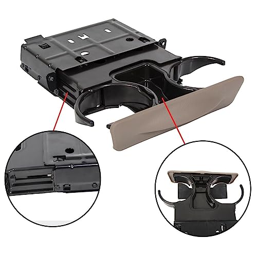 Portavasos para Ford Excursion y SuperDuty 99-04 Tan miniatura 2
