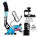 Produktbild Obokidly [Upgrade 4. Generation] 3-in-1 USB-Handbremsenunterstützung G29 Lenkrad, kompatibel mit PS5/PS4 Spielkonsole und PC für Simracing Game Sim Rig (mit Klemme und Platte, blau)